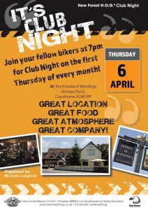 Club Night - 6th April 2017