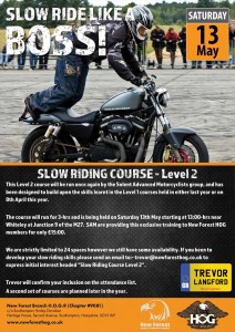 Slow Riding Level 2 - 13th May 2017