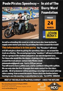 Poole Pirates Speedway - 24th March 2017