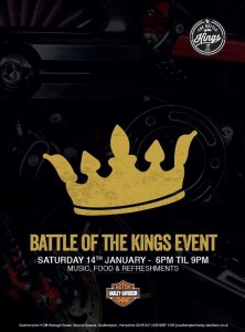 Launch of The Battle of The Kings - 14th Jan 2017