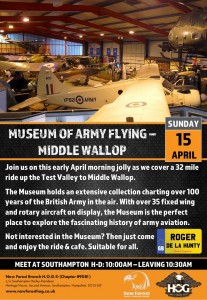 Museum Of Army Flying - 15th April 2018