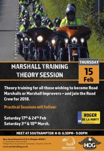 Marshall Theory Training - 15th Febuary 2018