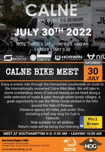 30th July 2022 - Calne Bike Meet
