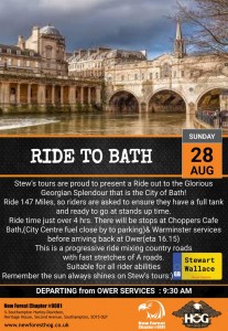 28th August 2022 - Bath Ride Out