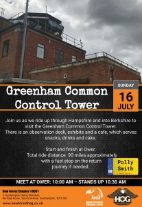 2023 16th July  Ride Out to Greenham Common