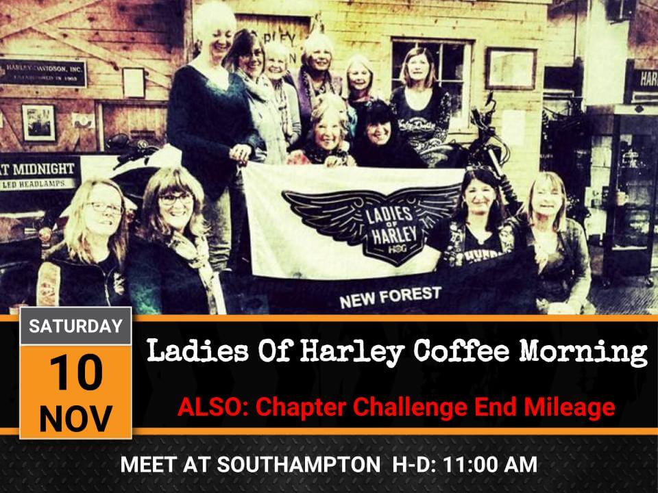 Ladies Of Harley Coffee Morning